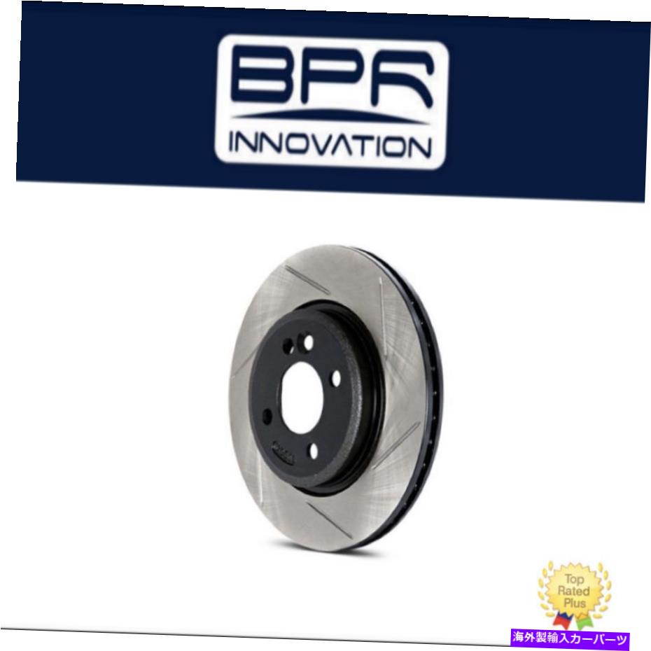 brake disc rotor ストップテック左後部スポーツブレーキロータースロットスロットスロット - ポルシェ - フォルクスワーゲン StopTech Left Rear Sport Brake Rotor Slotted For Audi - Porsche - Volkswagen【並行輸入品】