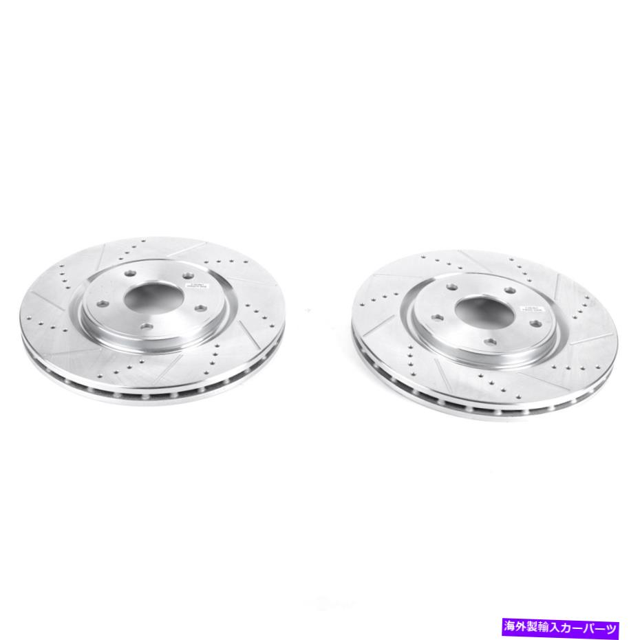 brake disc rotor ディスクブレーキローターセットフロントパワーストップAR83081XPR Disc Brake Rotor Set Front Power Stop AR83081XPR【並行輸入品】