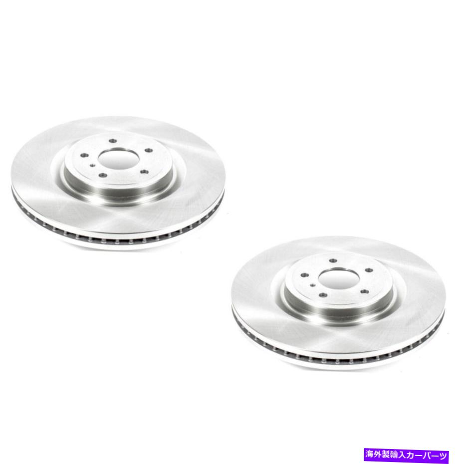 brake disc rotor set-p15jbr1300-2パワーストップブレーキディスク2輪セットフロントRWD AWDセダンG37 SET-P15JBR1300-2 Powerstop Brake Discs 2-Wheel Set Front RWD AWD Sedan for G37【並行輸入品】