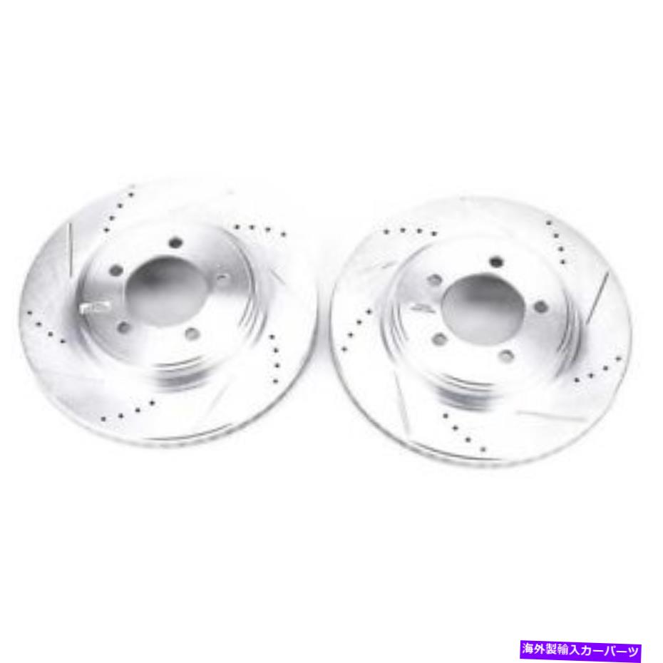brake disc rotor 06-10 Ford Explorer Front Evolution Drilled＆Slotted RotorsのPowerStop- PowerStop for 06-10 Ford Explorer Front Evolution Drilled & Slotted Rotors -【並行輸入品】