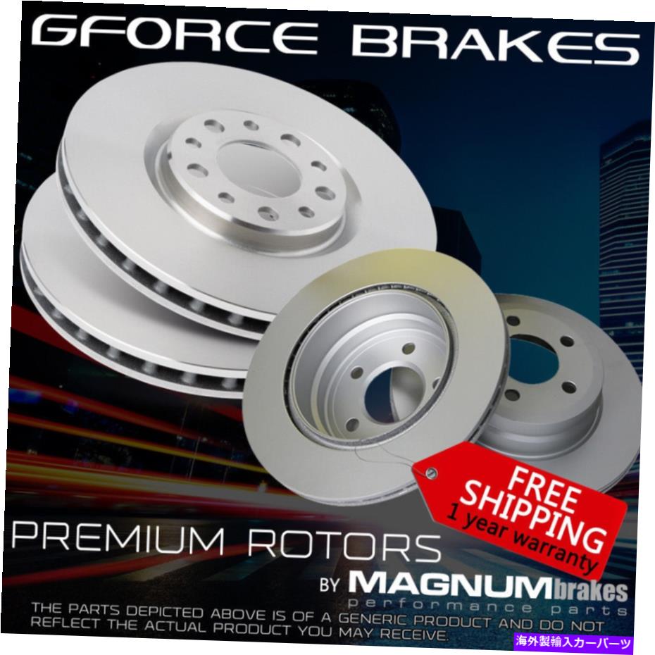 brake disc rotor 2003年から2011年のF+Rプレミアムローターリンカーンタウンカーリムジンリアソリッドローター334mm F+R Premium Rotors for 2003-2011 Lincoln Town Car Limo Rear Solid Rotor 334mm【並行輸入品】