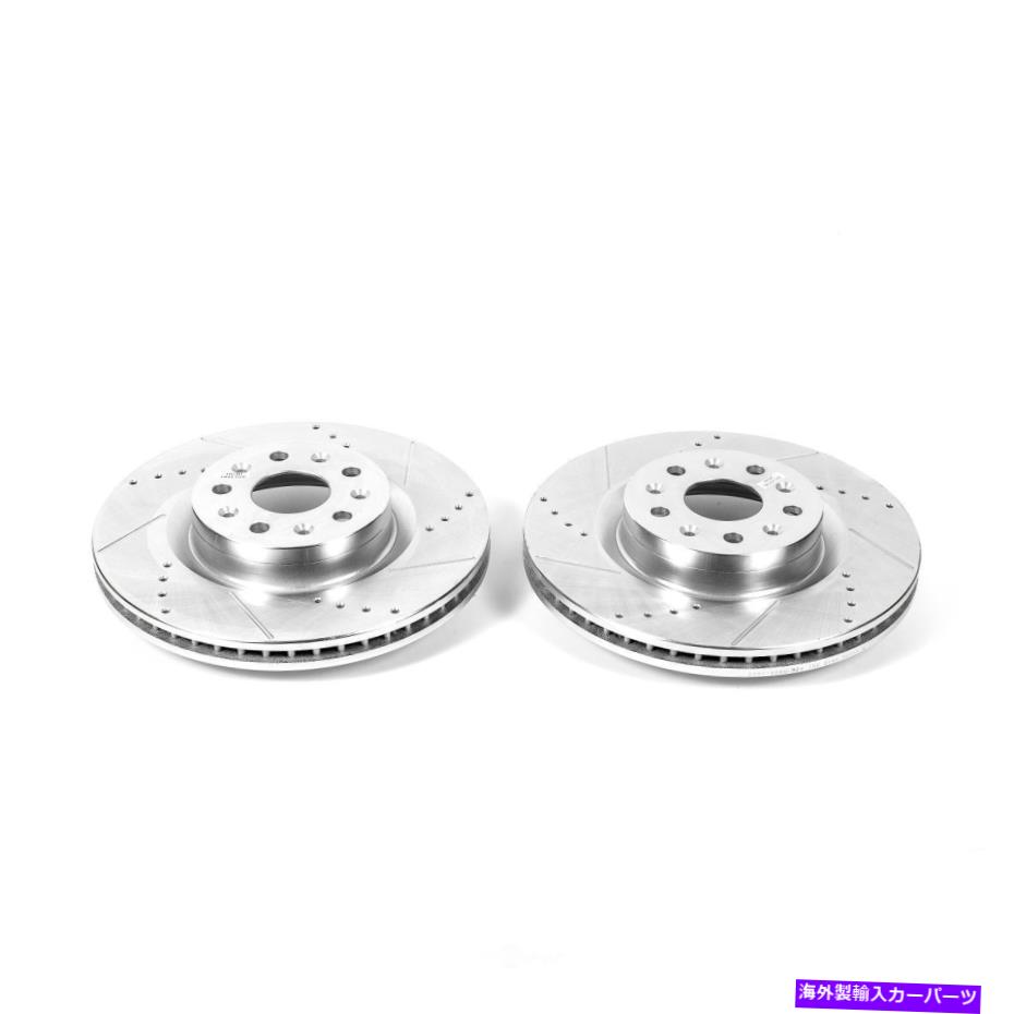 brake disc rotor ディスクブレーキローターセットフロントパワーストップAR82182XPR Disc Brake Rotor Set Front Power Stop AR82182XPR【並行輸入品】