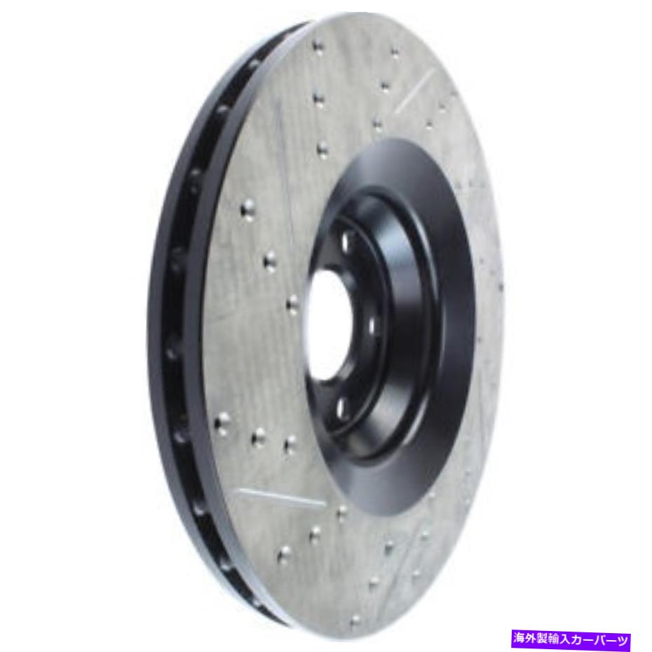 brake disc rotor STOPTECHスロット＆ドリルドスポーツブレーキローター-ST127.33100L StopTech Slotted & Drilled Sport Brake Rotor - st127.33100L【並行輸入品】