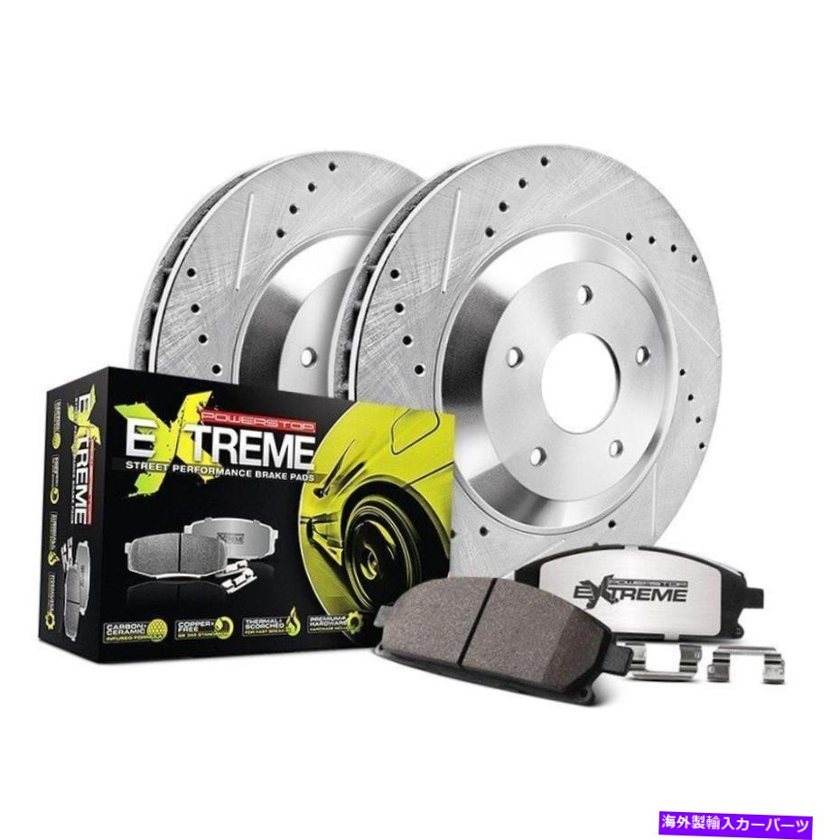 brake disc rotor フォルクスワーゲンジェッタ98-99ブレーキキットパワーストップ1クリックストリートウォリアーZ26 For Volkswagen Jetta 98-99 Brake Kit Power Stop 1-Click Street Warrior Z26【並行輸入品】