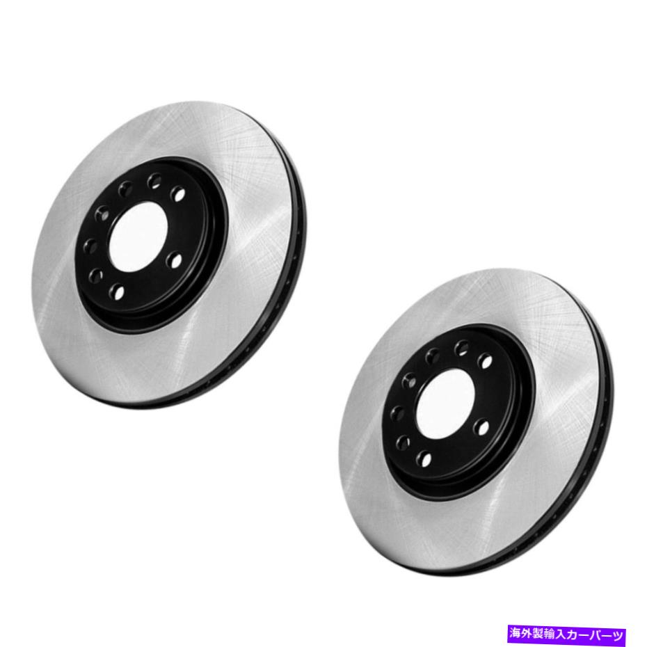 brake disc rotor Set-CE125-33111-2中央2輪セットブレーキディスクフロントAWD FWD for A6 quattro SET-CE125-33111-2 Centric 2-Wheel Set Brake Discs Front AWD FWD for A6 Quattro【並行輸入品】