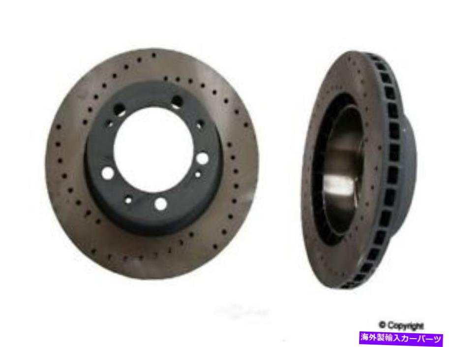 brake disc rotor セブロスポーツドリルドディスクブレーキローターセットフィット1989-1994ポルシェ911 Sebro Sport Drilled Disc Brake Rotor Set fits 1989-1994 Porsche 911【並行輸入品】
