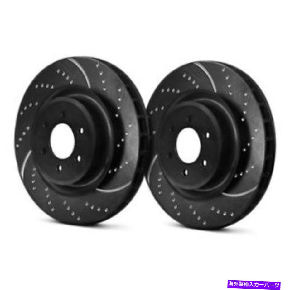 brake disc rotor ホンダオデッセイ05-10ブレーキローターEBC 3GDシリーズスポーツ&スロット付き For Honda Odyssey 05-10 Brake Rotors EBC 3GD Series Sport Dimpled & Slotted【並行輸入品】