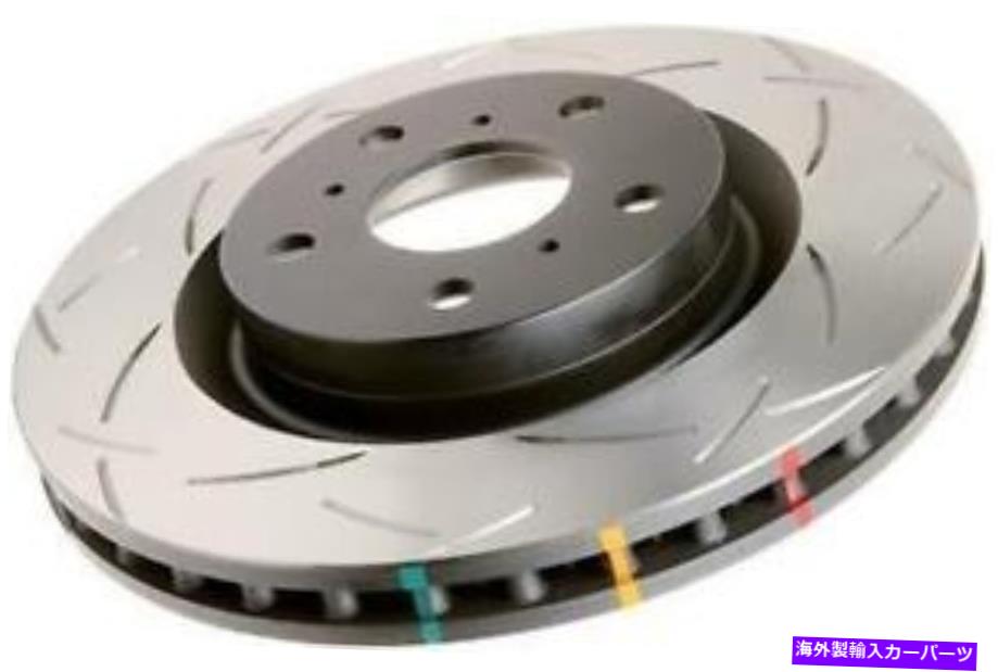 brake disc rotor 05-12シボレーコルベットZ51用のDBA 4000シリーズリアスロットローター DBA 4000 SERIES REAR SLOTTED ROTOR FOR 05-12 CHEVROLET CORVETTE Z51【並行輸入品】