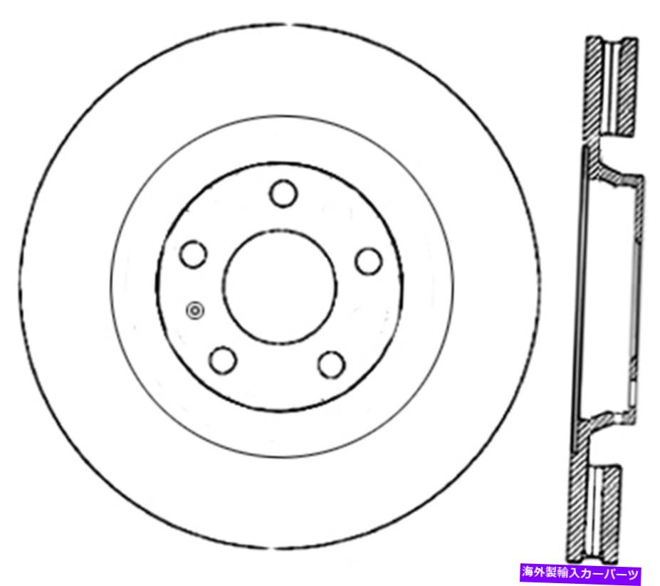 brake disc rotor STOPTECH 128.33125L STOPTECH SPORT ROTOR FITS 08-11 S4 S5 StopTech 128.33125L StopTech Sport Rotor Fits 08-11 S4 S5【並行輸入品】