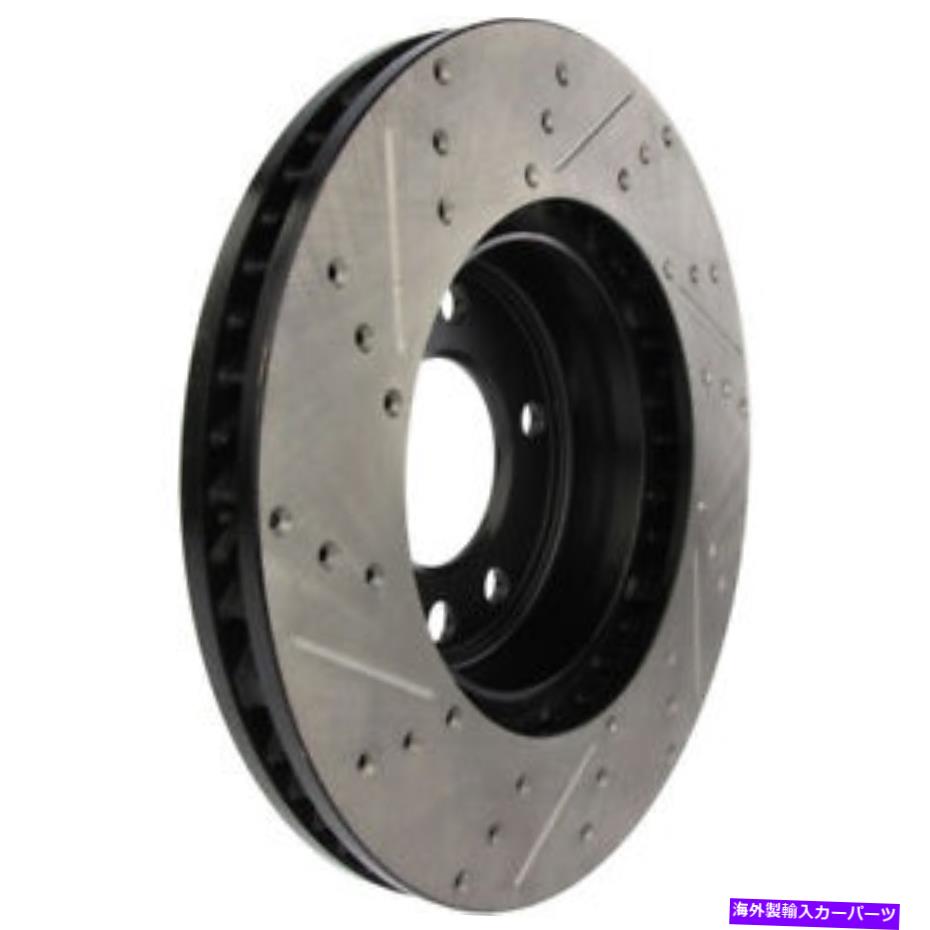 brake disc rotor STOPTECH SPORT DRILLILD＆SLOTTED ROTOR -READ LEFT -ST127.33080L StopTech Sport Drilled & Slotted Rotor - Rear Left - st127.33080L【並行輸入品】