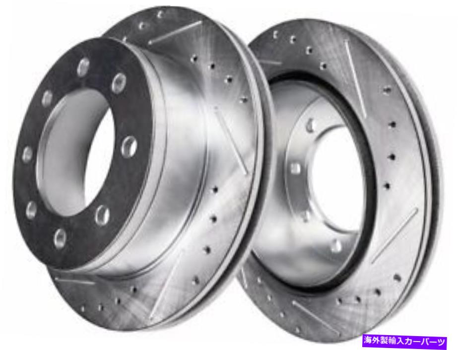 brake disc rotor リアデトロイトアクスルブレーキローターセットフィットシボレーシルバラード2500 HD 2011-2019 69FVDH Rear Detroit Axle Brake Rotor Set fits Chevy Silverado 2500 HD 2011-2019 69FVDH【並行輸入品】