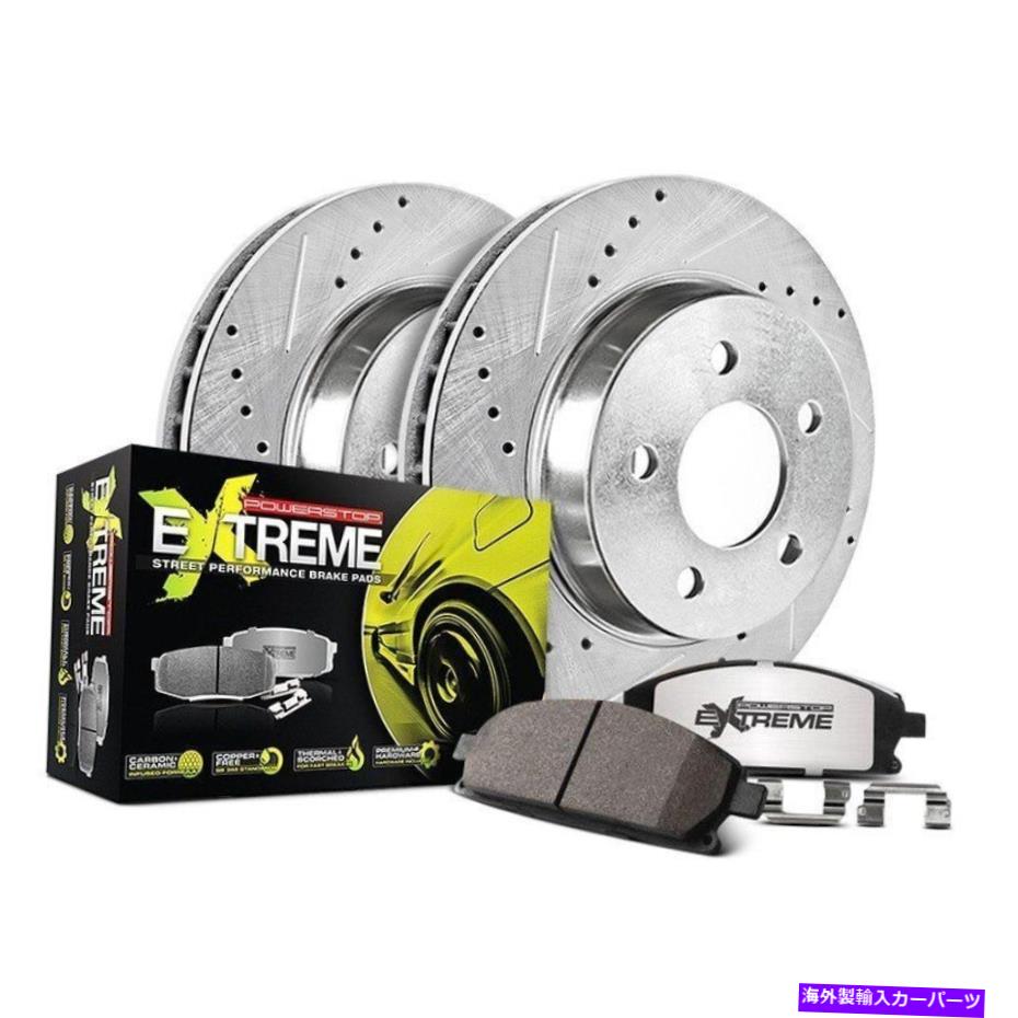 brake disc rotor BMW Z3 98-02ブレーキキットパワーストップ1クリックストリートウォリアーZ26ドリル& For BMW Z3 98-02 Brake Kit Power Stop 1-Click Street Warrior Z26 Drilled &【並行輸入品】