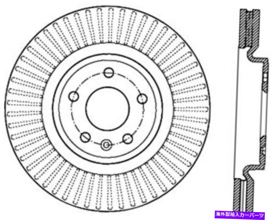 brake disc rotor STOPTECHスロットスポーツブレーキローター-ST126.61102SR StopTech Slotted Sport Brake Rotor - st126.61102SR【並行輸入品】