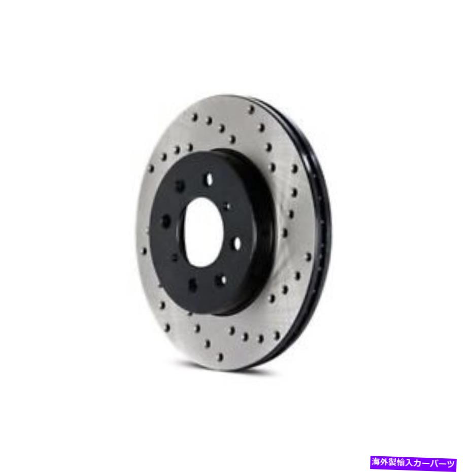 brake disc rotor 日産300ZX 89-96スポーツドリルドリル1ピースフロントドライバーサイドブレーキローター For Nissan 300ZX 89-96 Sport Drilled 1-Piece Front Driver Side Brake Rotor【並行輸入品】