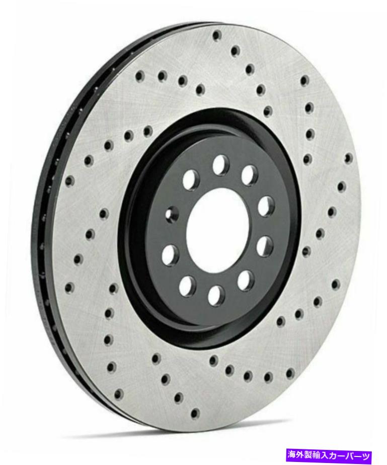 brake disc rotor STOPTECHブレーキローター - スポーツドリル128.33062Lフィット:アウディ2000-2000 TT POS StopTech Brake Rotor - Sport Drilled 128.33062L Fits:AUDI 2000 - 2000 TT Pos【並行輸入品】