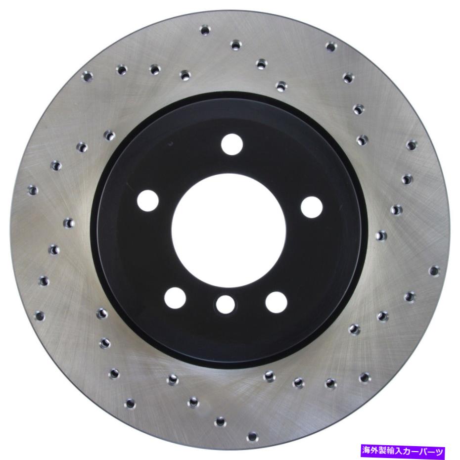 brake disc rotor STOPTECH 128.34052Lスポーツクロスドリルドディスクブレーキローター StopTech 128.34052L Sport Cross-Drilled Disc Brake Rotor【並行輸入品】