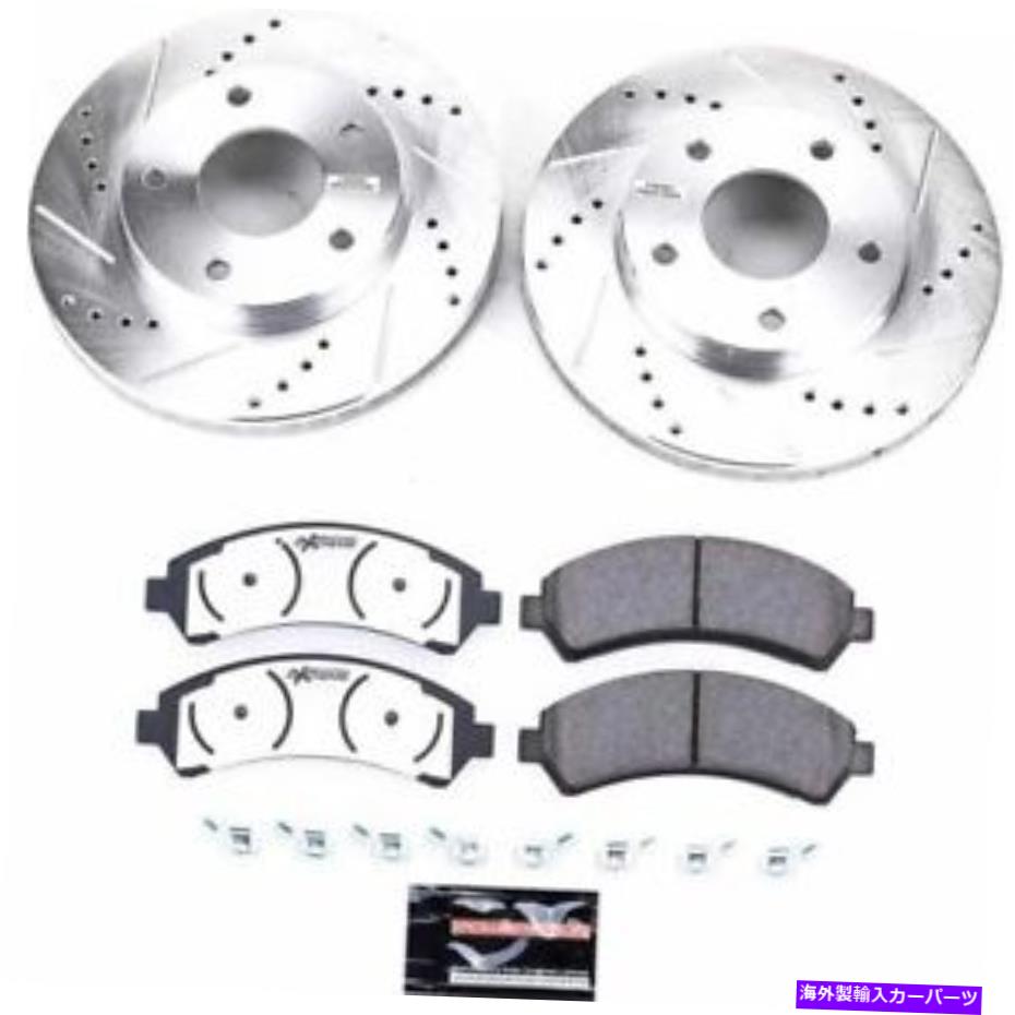 brake disc rotor 97-05シボレーブレザーフロントZ36トラック＆トウブレーキキットのパワースプ PowerStop for 97-05 Chevrolet Blazer Front Z36 Truck & Tow Brake Kit【並行輸入品】
