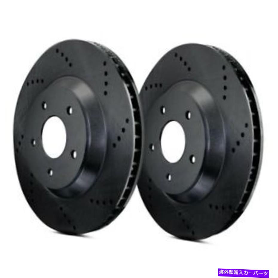 brake disc rotor ランドローバーレンジローバー03-05 ATLオートスポーツドリルフロントブレーキローター用 For Land Rover Range Rover 03-05 ATL Autosports Drilled Front Brake Rotors【並行輸入品】