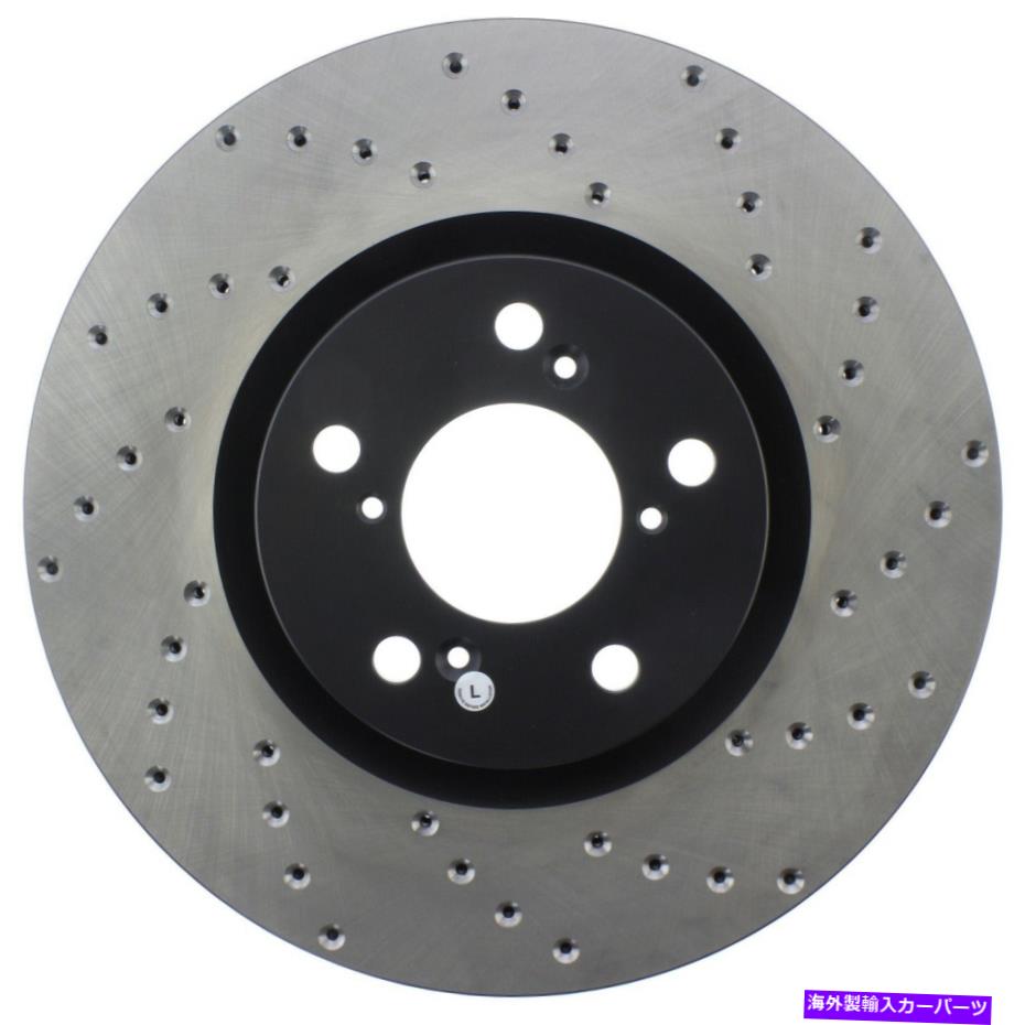 brake disc rotor RLX、パイロット、MDX、ZDX用のフロントドライバーサイドディスクブレーキローター（128.40071L） Front Driver Side Disc Brake Rotor for RLX, Pilot, MDX, ZDX (128.40071L)【並行輸入品】