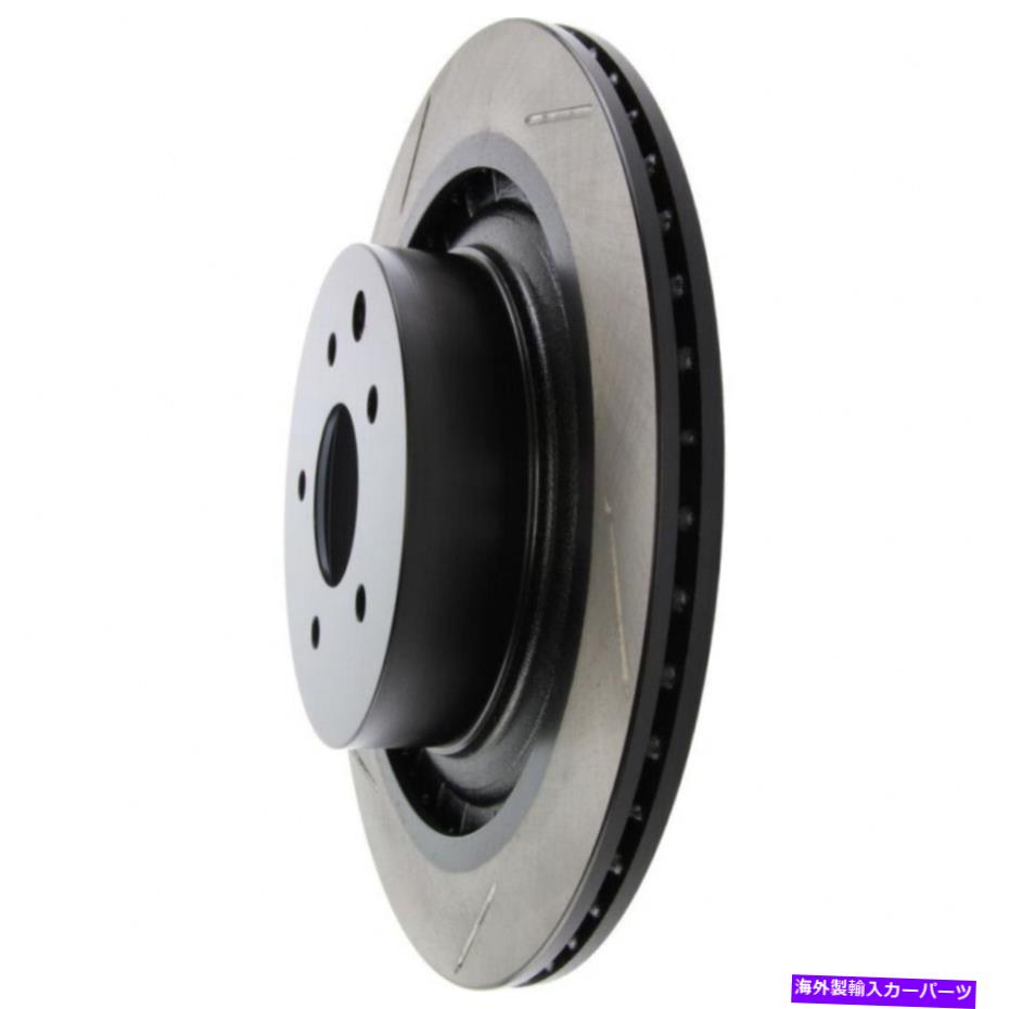 brake disc rotor Infiniti Q60 2014 2015ブレーキロータースロット後部助手席側の停止テック StopTech For Infiniti Q60 2014 2015 Brake Rotor Slotted Rear Passenger Side【並行輸入品】