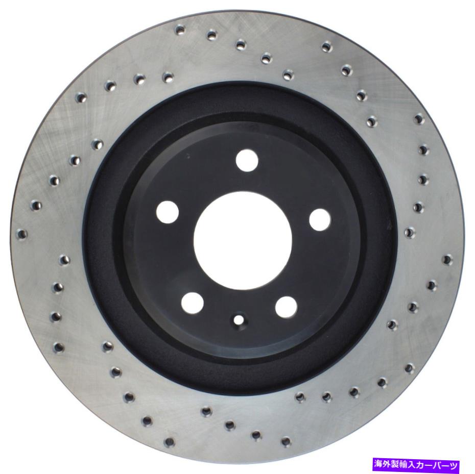 brake disc rotor STOPTECH 128.33125Lスポーツクロスドリルドディスクブレーキローターフィット08-11 S4 S5 StopTech 128.33125L Sport Cross-Drilled Disc Brake Rotor Fits 08-11 S4 S5【並行輸入品】