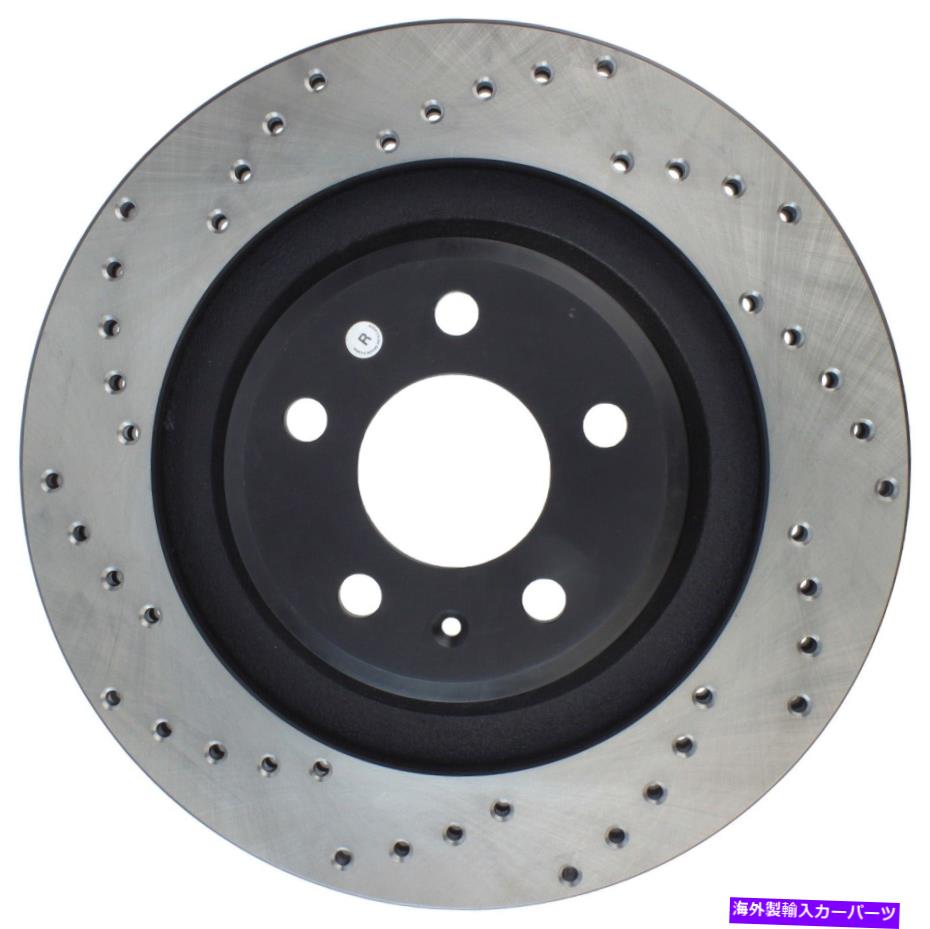 brake disc rotor STOPTECH 128.33125Rスポーツクロスドリルドディスクブレーキローターフィット08-11 S4 S5 StopTech 128.33125R Sport Cross-Drilled Disc Brake Rotor Fits 08-11 S4 S5【並行輸入品】