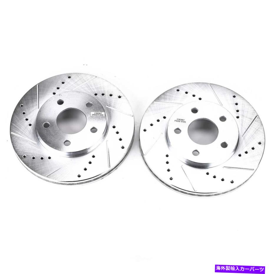 brake disc rotor ディスクブレーキローターセットフロントパワーストップAR82116XPRフィット06-11シボレーHHR Disc Brake Rotor Set Front Power Stop AR82116XPR fits 06-11 Chevrolet HHR【並行輸入品】