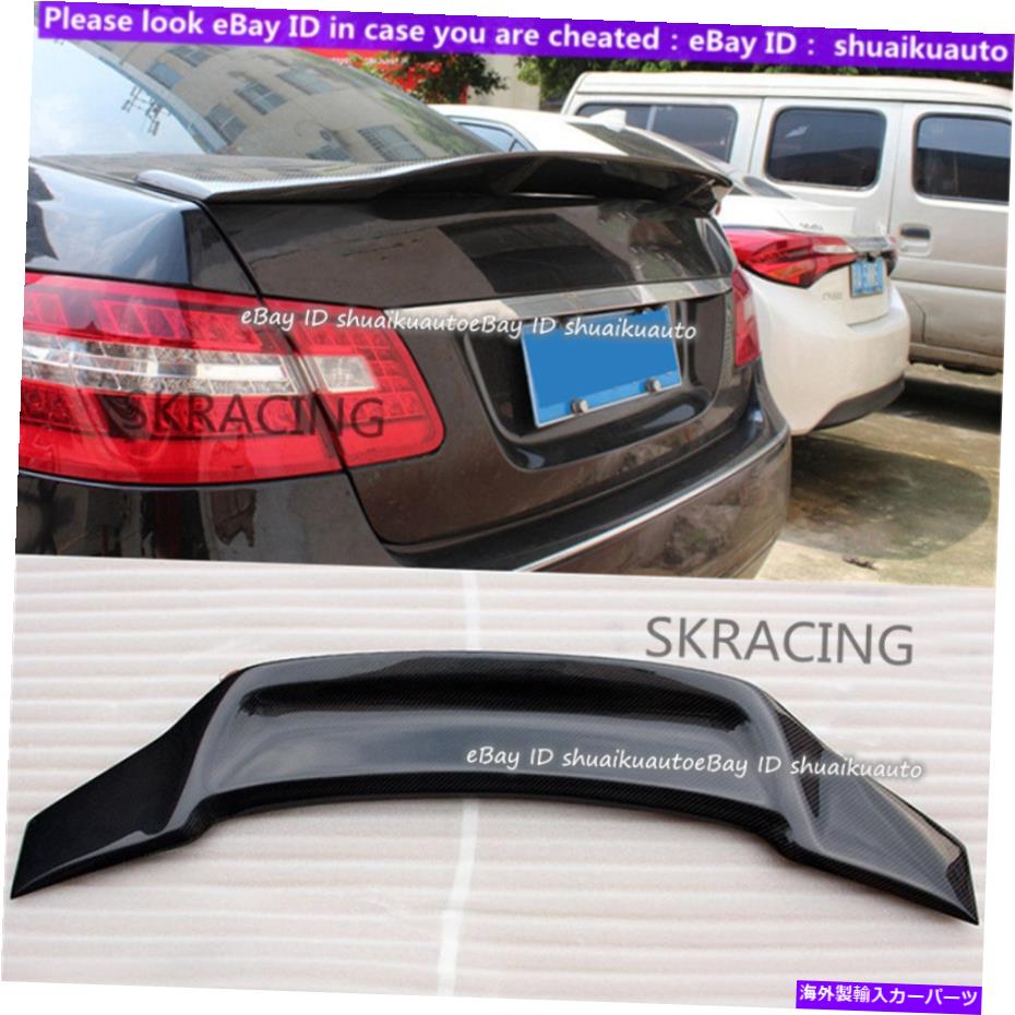 海外製 エアロパーツ 2010-2016のカーボンファイバートランクスポイラーウィングRスタイルMercedes Benz E-Class W212 Carbon Fiber Trunk Spoiler Wing R Style For 2010-2016 Mercedes Benz E-Class W212【並行輸入品】