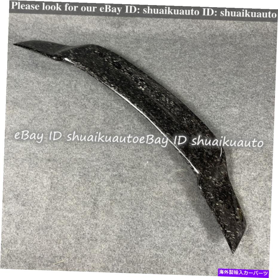 海外製 エアロパーツ Benz CLSクラスW218 CLS63 12-17 Forged Carbon Fiberリアトランクリップスポイラー For Benz CLS Class W218 CLS63 12-17 Forged Carbon Fiber Rear Trunk Lip Spoiler【並行輸入品】