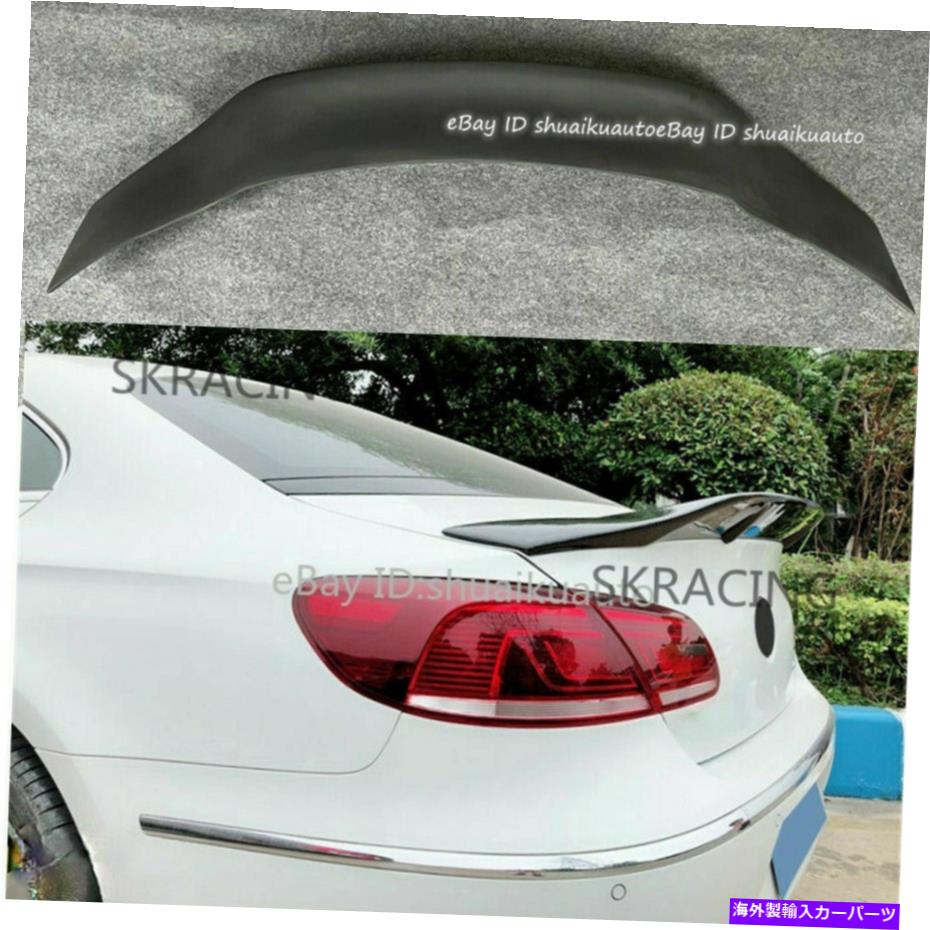 海外製 エアロパーツ VW Passat CC 2009-2018に適していない未塗装FRPリアトランクスポイラーリップウィングフィット Unpainted FRP Rear Trunk Spoiler Lip Wing Fit For VW Passat CC 2009-2018【並行輸入品】 169,070円