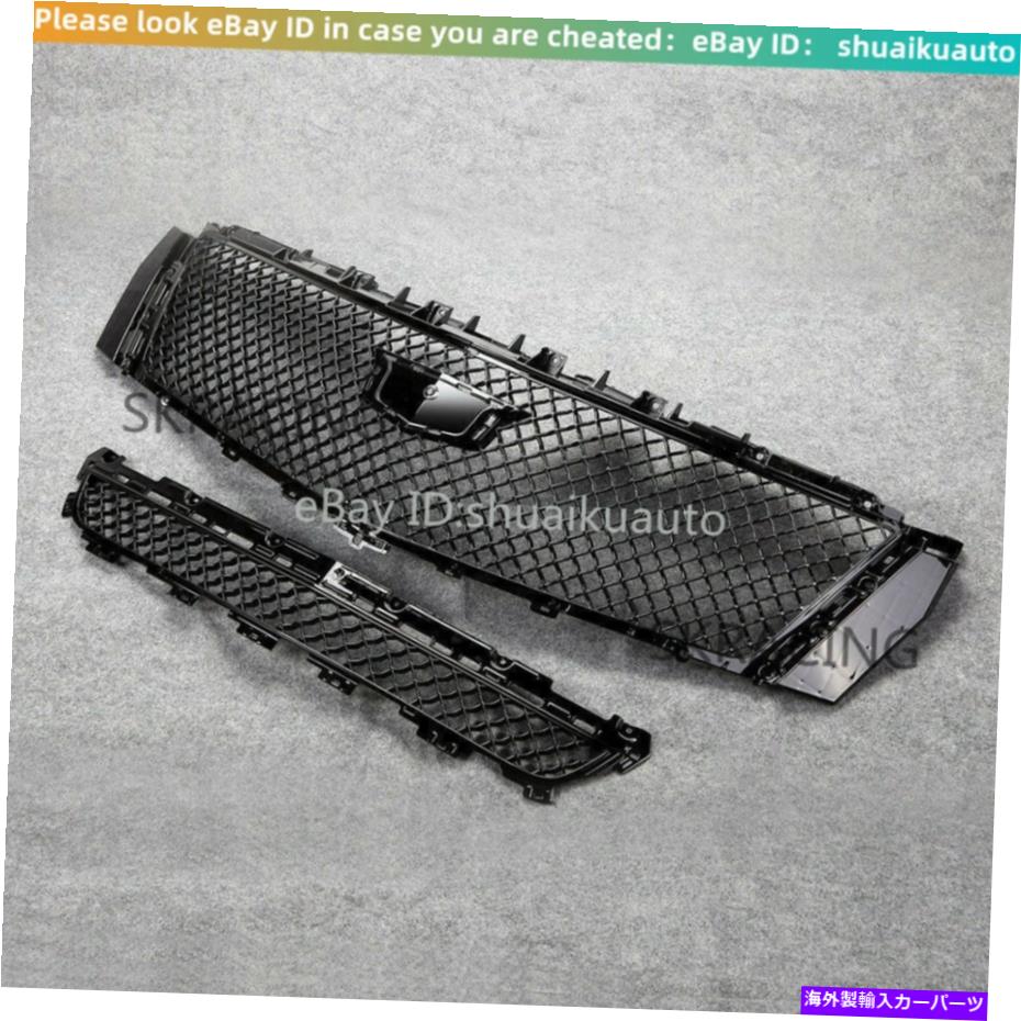 海外製 エアロパーツ Cadillac XTS 2013-2017 Gloss Black Front Bumper Upper+Lower Grill Grille用 For Cadillac XTS 2013-2017 Gloss Black Front Bumper Upper+Lower Grill Grille【並行輸入品】｜Us Custom Parts Shop USDM 188,210円