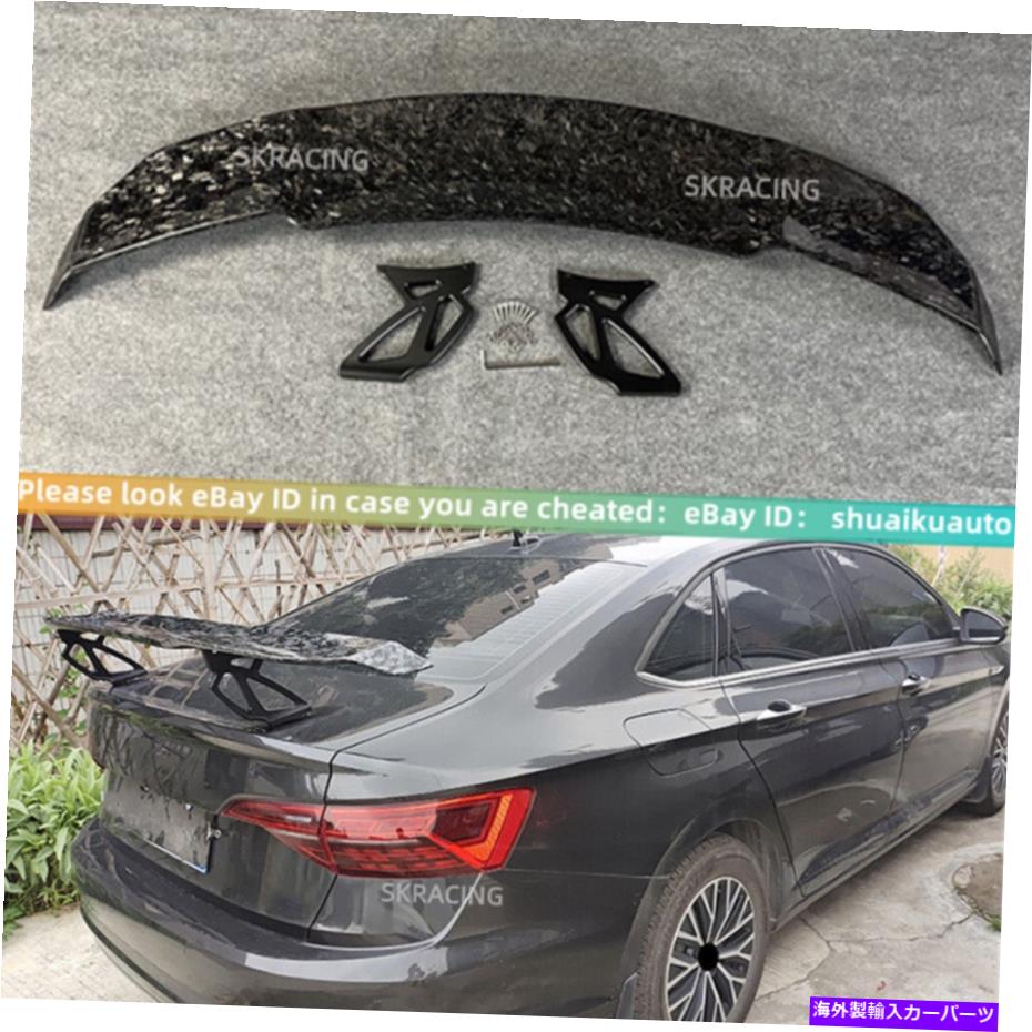 海外製 エアロパーツ 2019-22フォルクスワーゲンVWパッサット鍛造カーボンファイバーリアトランクリップスポイラーウィング For 2019-22 Volkswagen VW Passat Forged Carbon Fiber Rear Trunk Lip Spoiler Wing【並行輸入品】