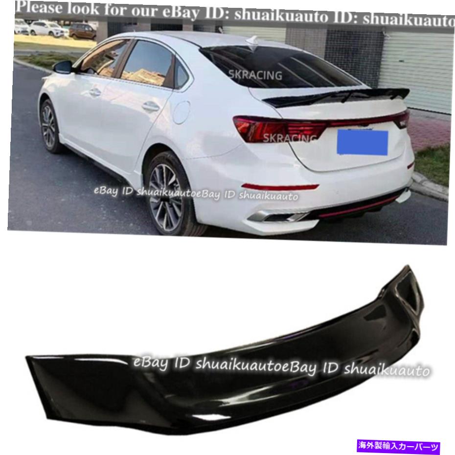 海外製 エアロパーツ 2011-2019 kia optima glossyブラックリアテールトランクリップスポイラーウィング For 2011-2019 Kia Optima Glossy black Rear Tail Trunk Lip Spoiler Wing【並行輸入品】