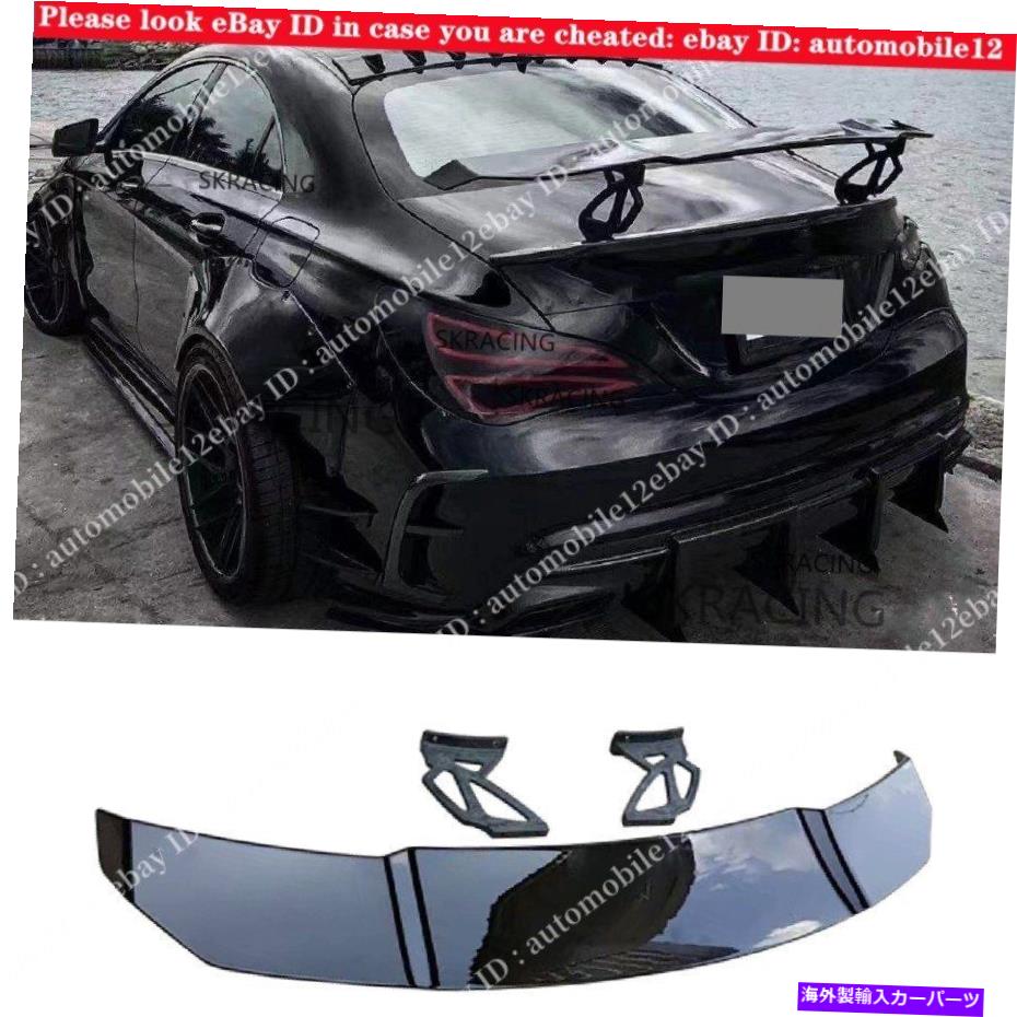 海外製 エアロパーツ ベンツW117 CLA200 CLA250 CLA45 13-19グロスブラックリアトランクスポイラー蓋翼 For Benz W117 CLA200 CLA250 CLA45 13-19 Gloss Black Rear Trunk Spoiler Lid Wing【並行輸入品】 349,360円