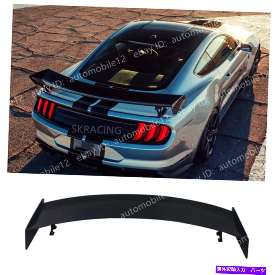 【楽天市場】海外製 エアロパーツ グロスブラックリアトランクリップスポイラーウィングキットフィット201521フォードマスタングGT500