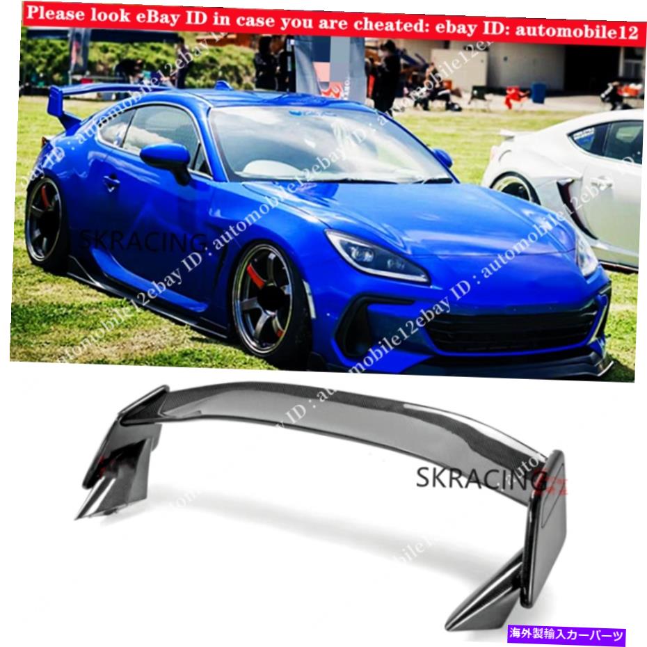 海外製 エアロパーツ スバルBRZトヨタGR86 2022カーボンファイバーGT-スタイルリアトランクスポイラーウィング用 For Subaru BRZ Toyota GR86 2022 Carbon Fiber GT- Style Rear Trunk Spoiler Wing【並行輸入品】|Us Custom Parts Shop USDM