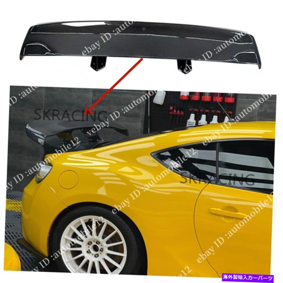 海外製 エアロパーツ 2013-2020 Sebaru Brz / Scion frsカーボンファイバーリアトランクスポイラー蓋翼 For 2013-2020 Subaru BRZ / Scion FRS Carbon Fiber Rear Trunk Spoiler Lid Wing【並行輸入品】