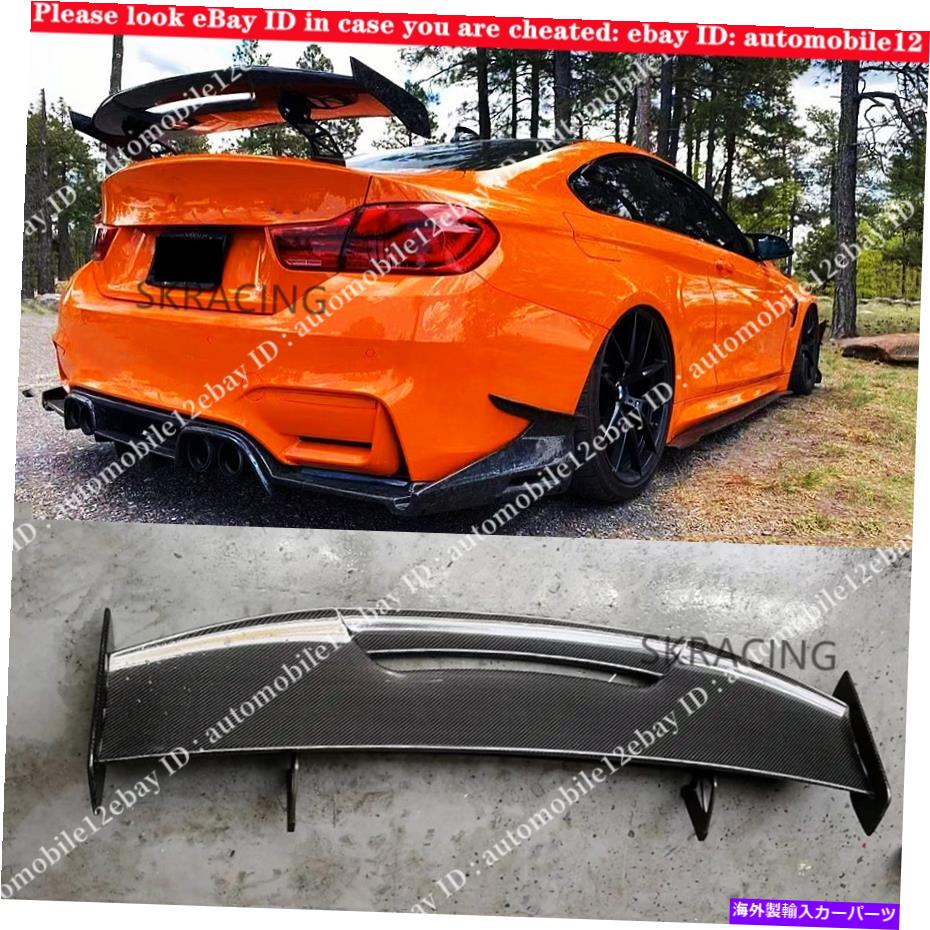 海外製 エアロパーツ ユニバーサルフィットトランクスポイラーリアウィングデッキGTスタイルリアルカーボンファイバー Universal Fit Trunk Spoiler Rear Wing Deck GT Style Real Carbon Fiber【並行輸入品】