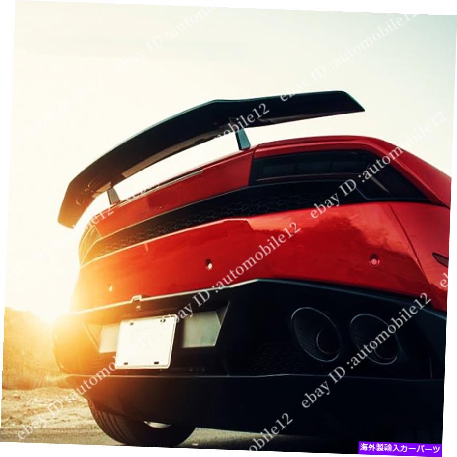 海外製 エアロパーツ Lamborghini Huracan LP610 LP580リアルカーボンファイバーリアトランクスポイラーウィングに適合する Fits Lamborghini Huracan LP610 LP580 Real Carbon Fiber Rear Trunk Spoiler Wing【並行輸入品】｜Us Custom Parts Shop USDM