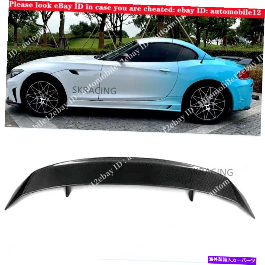 海外製 エアロパーツ 09-16 BMW ZシリーズZ4 E89新しいスタイルリアルカーボンファイバートランクスポイラー Fits 09-16 BMW Z Series Z4 E89 NEW Style Real Carbon Fiber Trunk Spoiler【並行輸入品】｜Us Custom Parts Shop USDM