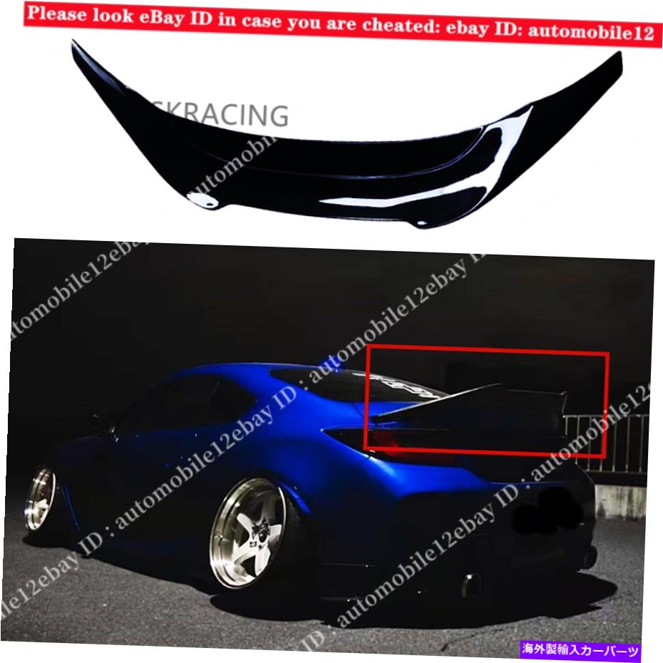 海外製 エアロパーツ スバルBRZトヨタGR86 2022リアルカーボンファイバーリアトランクスポイラーウィングリップ For Subaru BRZ Toyota GR86 2022 Real Carbon Fiber Rear Trunk Spoiler Wing Lip【並行輸入品】｜Us Custom Parts Shop USDM