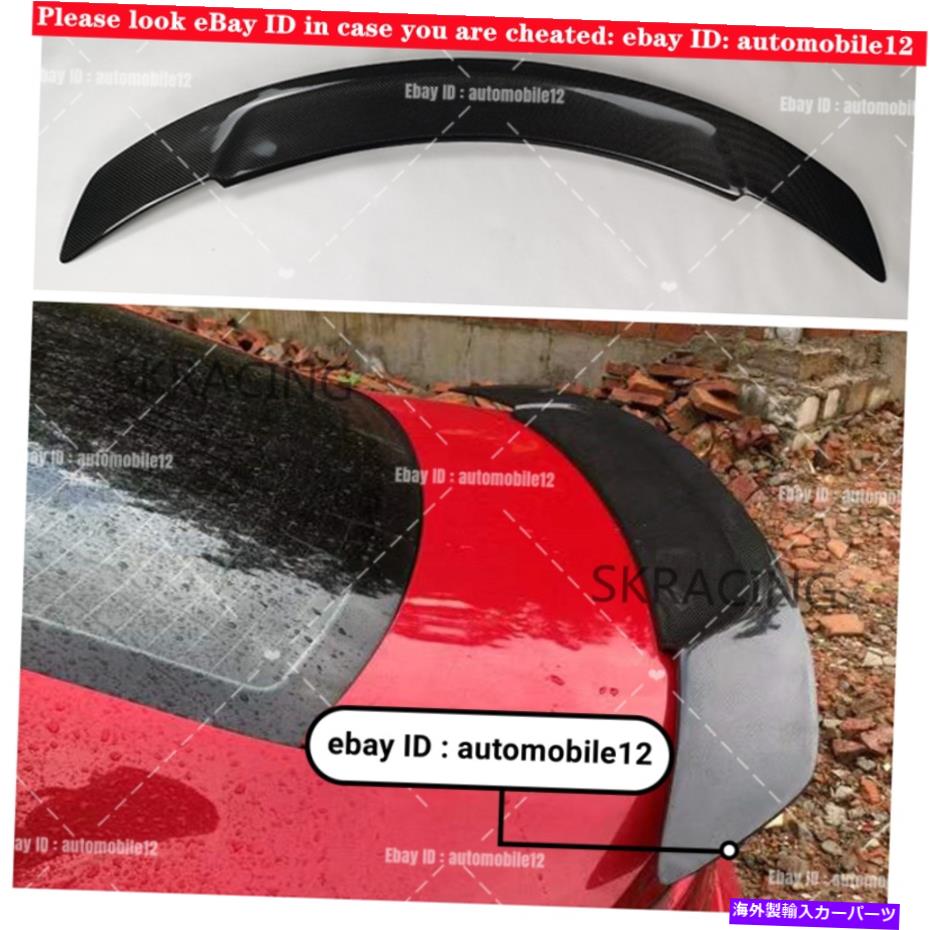 海外製 エアロパーツ 2014-2020のAudi A3 S3 Sedan New Style Carbon Fiber Rear Trunkネタバレウィング FOR 2014-2020 AUDI A3 S3 SEDAN NEW STYLE CARBON FIBER REAR TRUNK SPOILER WING【並行輸入品】