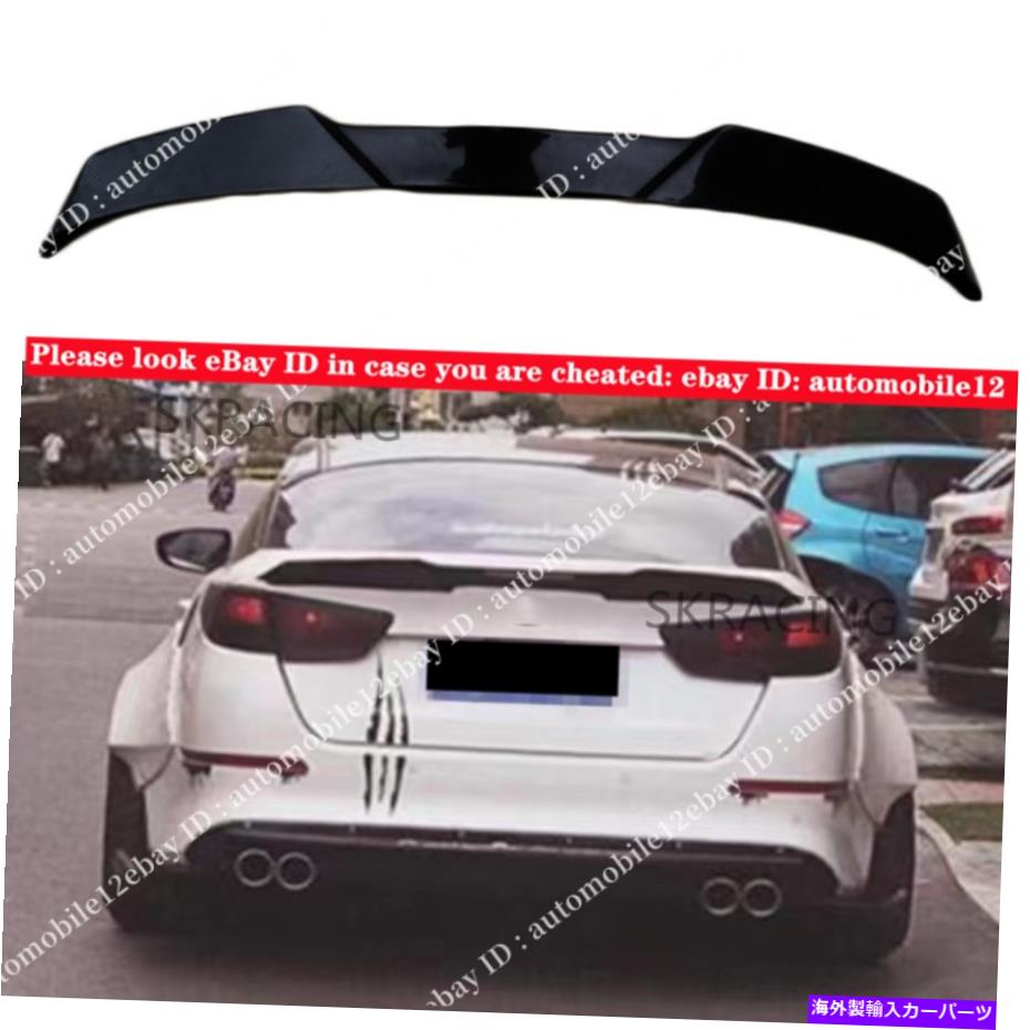 海外製 エアロパーツ 2011-2012-2013 Kia Optima K5 Vスタイルグロスブラックリアトランクスポイラーウィング For 2011-2012-2013 Kia Optima K5 V-Style Gloss black Rear Trunk Spoiler Wing【並行輸入品】 346,170円