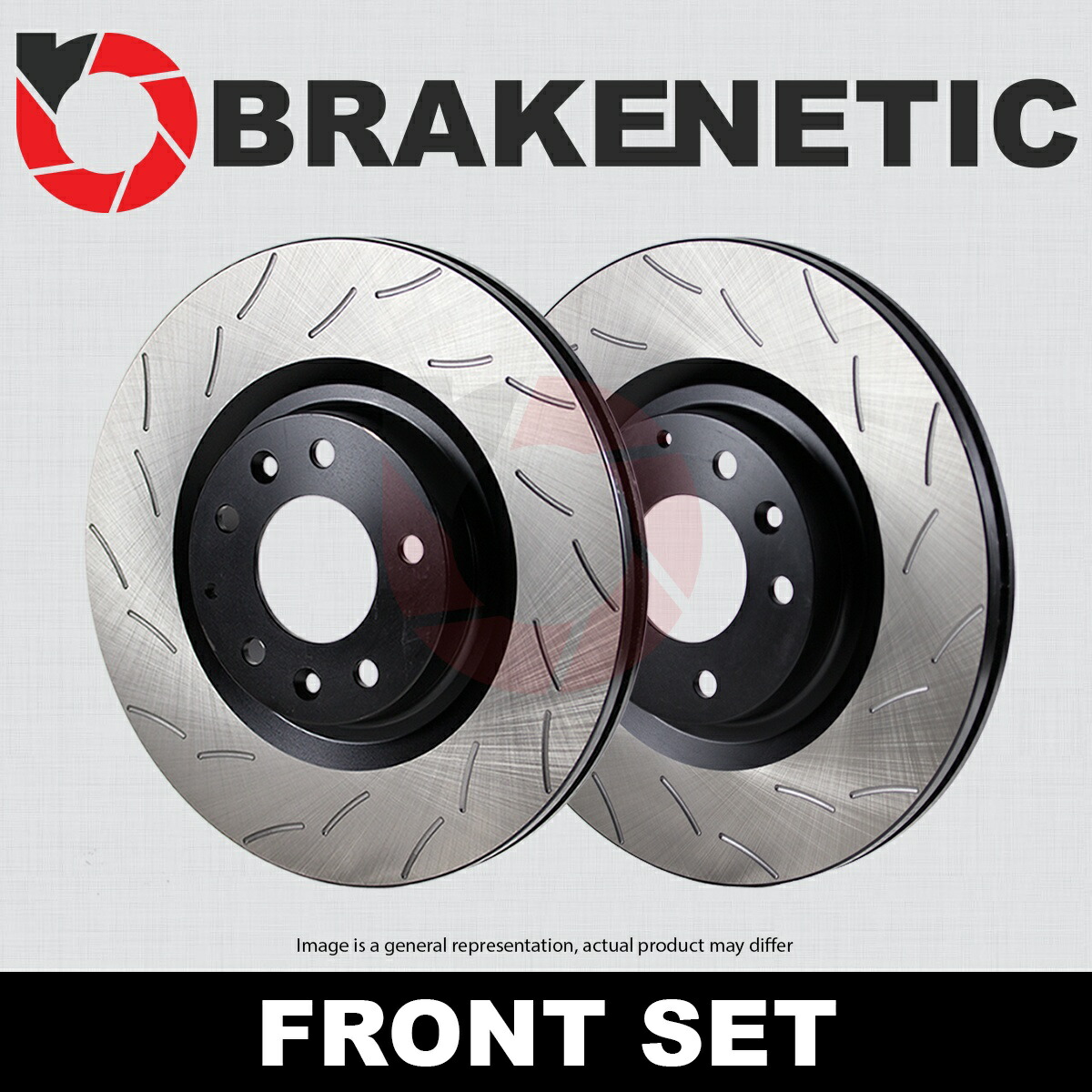 brake disc rotor フロントセットBrakenetic Premium RSスロット付きブレーキディスクローターBNP40110.RS FRONT SET BRAKENETIC PREMIUM RS SLOTTED Brake Disc Rotors BNP40110.RS【並行輸入品】