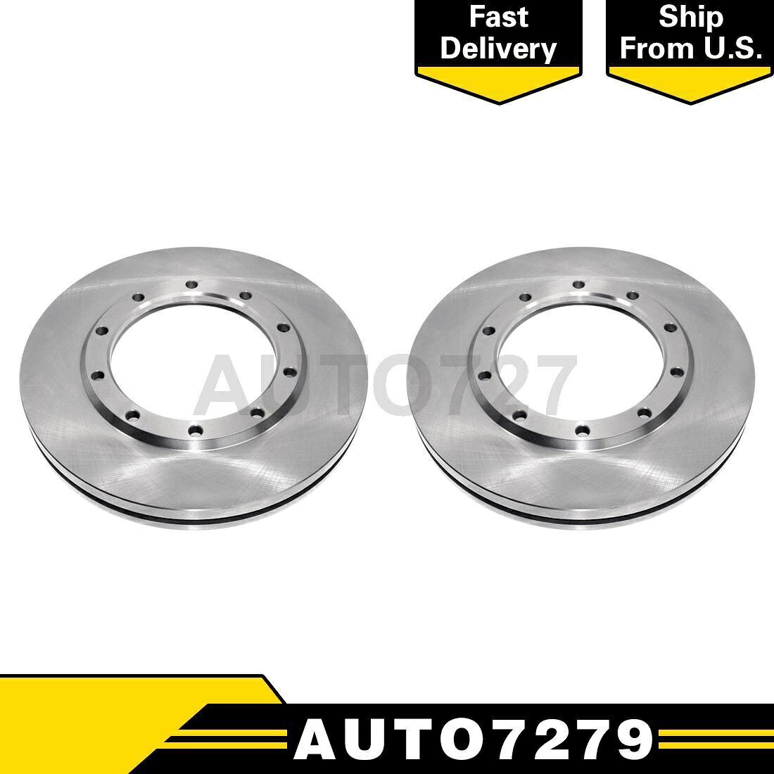 brake disc rotor Durago Front 2PCSディスクブレーキローターフォードF650 2009-2018 DuraGo Front 2PCS Disc Brake Rotor For Ford F650 2009-2018【並行輸入品】