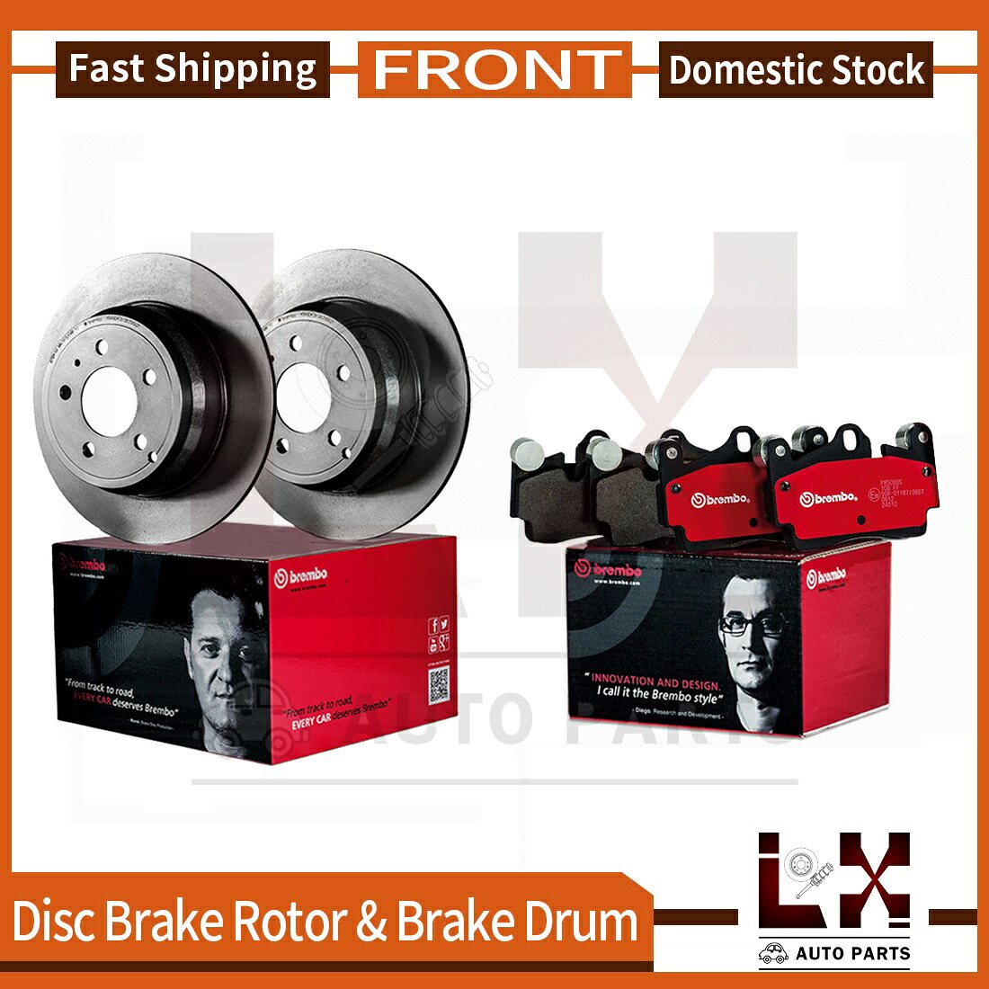 brake disc rotor 2012年から2017年のトヨタカムリのフロントブレンボブレーキローターとセラミックブレーキパッドキット Front Brembo Brake Rotors & Ceramic Brake Pads Kit For 2012-2017 Toyota Camry【並行輸入品】