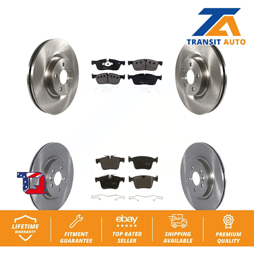 brake disc rotor ランドローバーディスカバリースポーツ用のフロントリアディスクブレーキローターセミメタリックパッドキット Front Rear Disc Brake Rotor Semi-Metallic Pad Kit For Land Rover Discovery Sport【並行輸入品】
