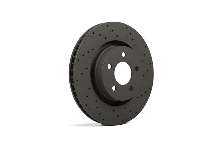 brake disc rotor ホークパフォーマンスhtc4071-aaタロンクロスドリルとスロット付きブレーキローター Hawk Performance HTC4071-AA Talon Cross Drilled And Slotted Brake Rotors【並行輸入品】