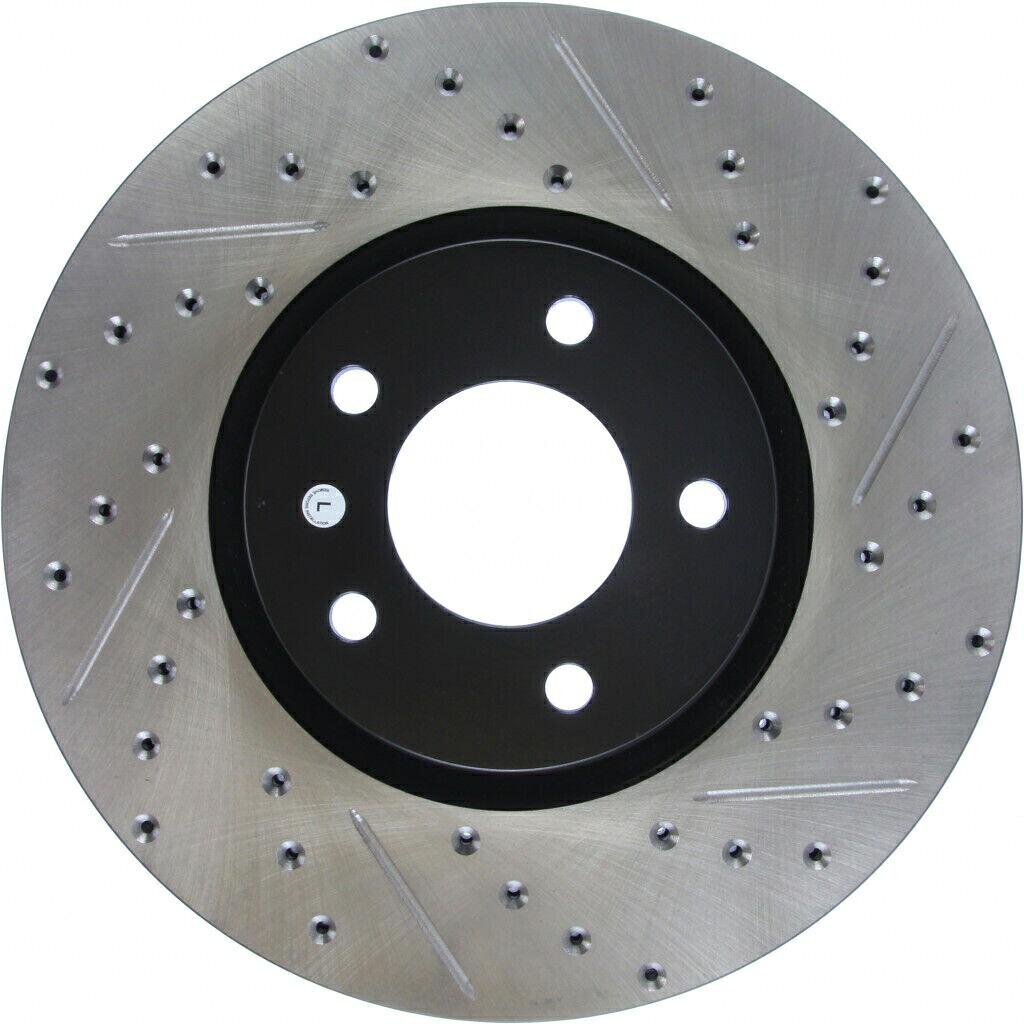 brake disc rotor Mazda 3 2007 2008 2009 Brake Rotor Slotted -Front Driver SideのStopTech StopTech For Mazda 3 2007 2008 2009 Brake Rotor Slotted - Front Driver Side【並行輸入品】