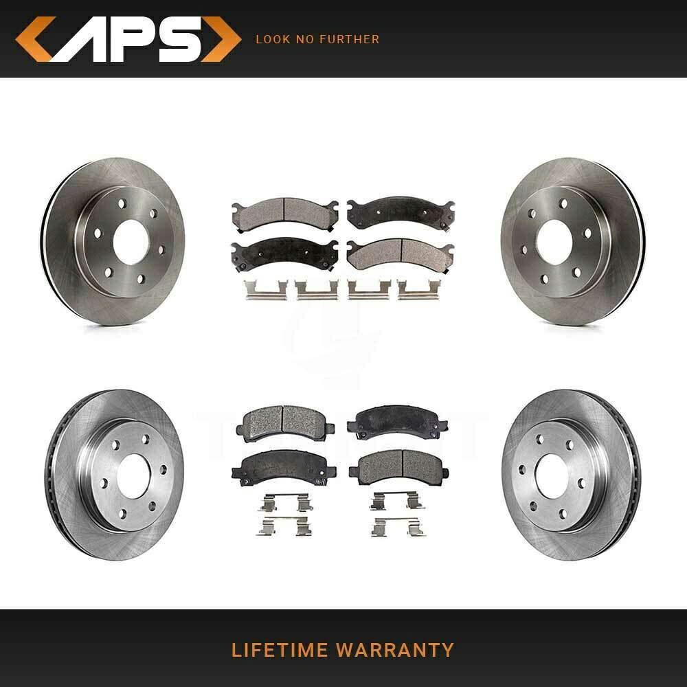 brake disc rotor 2006年から2006年のフロント＆リアセラミックブレーキパッドとローターエクスプレス2500 RWD Front & Rear Ceramic Brake Pads & Rotors for 2006-2006 Express 2500 RWD【並行輸入品】